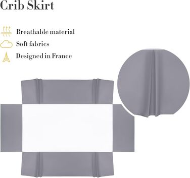 Комплект постільної білизни MY LITTLE ZONE для дитячого ліжечка, нейтральний, лісовий декор дитячої кімнати, комплект постільної б