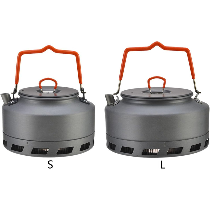 Кемпінгові горщики, чайники, горщики з алюмінієвого сплаву для використання на відкритому повітрі, чайники, портативні підвісні горщики, посуд для кемпінгу, подорожей, горщики з алюмінієвого сплаву, кемпінгові горщики з кришками, намети