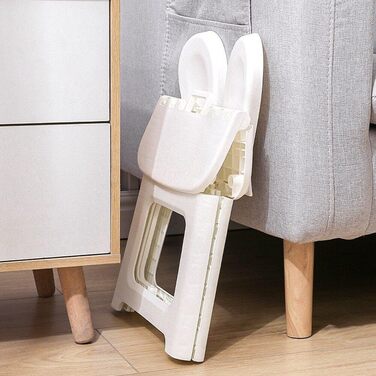 Складаний дитячий стілець зі спинкою, скандинавський табурет, пластиковий табурет-сходинка, робочий стілець, низький стілець для вітальні, меблі для патіо