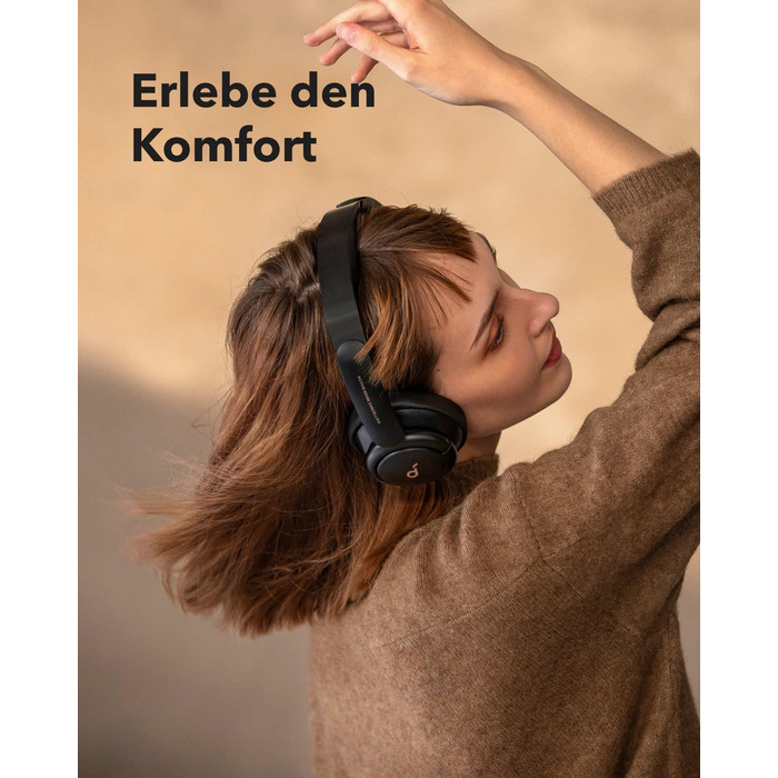 Навушники soundcore by Anker Q30, гібридна активна шумоізоляція, індивідуальні режими, звук у форматі hi-res, еквалайзер у додатку