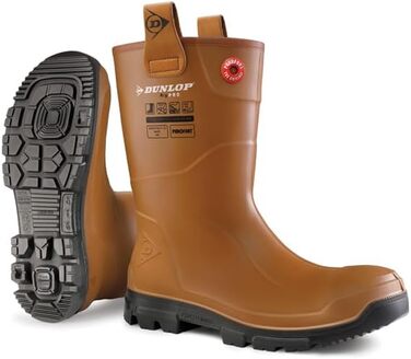 Захисне взуття Dunlop, LJ2HR42, Purofort RigPRO повної безпеки Braun 48 EU