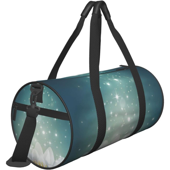 Універсальна дорожня сумка-мішок з квіткою лотоса для чоловіків та жінок, спортивна сумка, сумка для подорожей