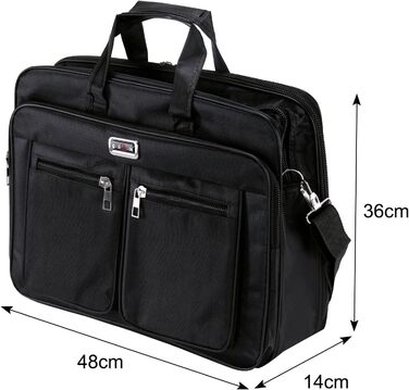 Сумка для ноутбука, 38,1 см (15/17 дюймів), водонепроникна, протиударна, легка, сумка через плече, сумка-месенджер, сумка для ноут