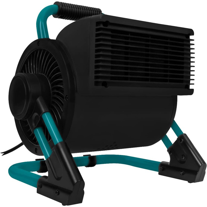 Електричний обігрівач VONROC Pro - Тепловентилятор - Обігрівач для гаража та майстерні - 1350 Вт/2000 Вт - Кераміка - 2 режими нагріву та вентилятор охолодження - Термостат - З функцією нахилу 90 - 20 м