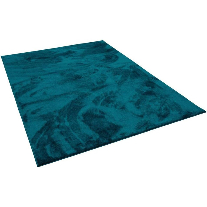 Розкішний супер м'який кудлатий килим з довгим ворсом Пухнастий м'який Вітальня Спальня Melia Бензин 160x230 см