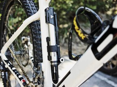 Насос Topeak Mini Morph-HandPumpe сірого кольору