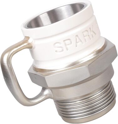 Кухоль із свічками запалювання, іскри, кавова кружка, дорожній посуд, механічний ентузіаст, подарунок, автомобіль