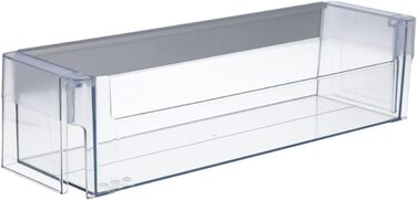 Полиця для пляшок LUTH Premium Profi, сумісна з Siemens 11006322, 410x100 мм для дверцят холодильника