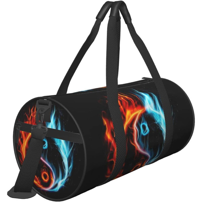 Спортивна дорожня сумка Інь-Янь, унісекс, для фітнесу та подорожей