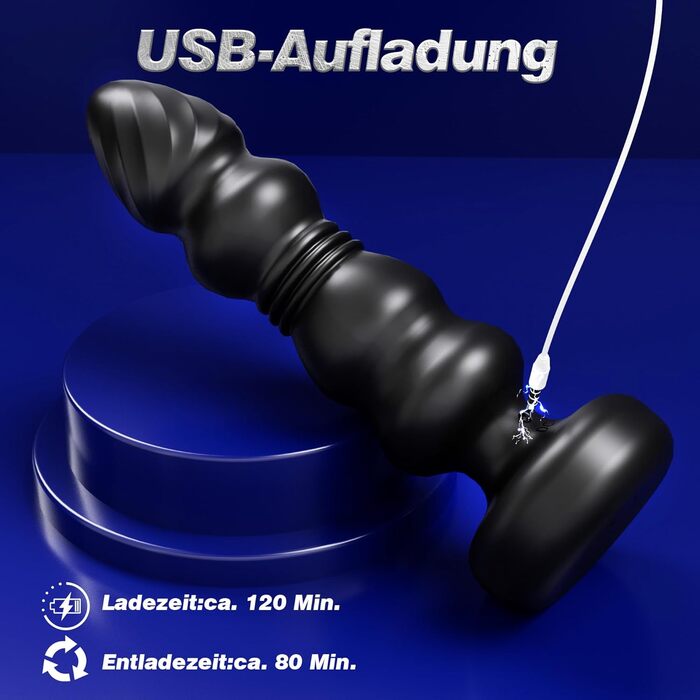 Анальний вібратор для стимуляції простати для чоловіків з 10 функціями тяги Вібраційні вібраційні набори Анальні вібратори Анальна пробка Фалоімітатор Анальна пробка Секс-іграшка для чоловіків і жінок Пари Анальні намистини Анальна секс-іграшка Анальний ф