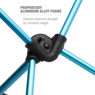 Крісло Helinox Sunset Завдяки своїй подовженій конструкції це крісло може бути найкращим поєднанням місця для зберігання, комфорту та підтримки (чорне кишені)