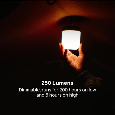 Вуличний ліхтар BioLite AlpenGlow і Power Bank, різні 250 лм