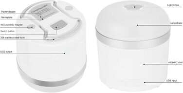 Світлодіодний кемпінговий ліхтар аварійного акумуляторного зарядного пристрою для кемпінгу, відкритий, походи, риболовля, намет, світло