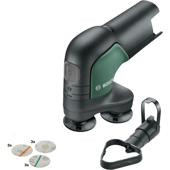 Акумуляторна шліфувальна машина та полірувальна машина Bosch EasyCurvSander 12 (без акумулятора, 12 В, шліфувальний круг 38 мм, в