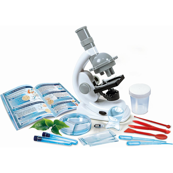 Навчальний набір Galileo Lab Clementoni, мікроскоп Nature Under Microscope