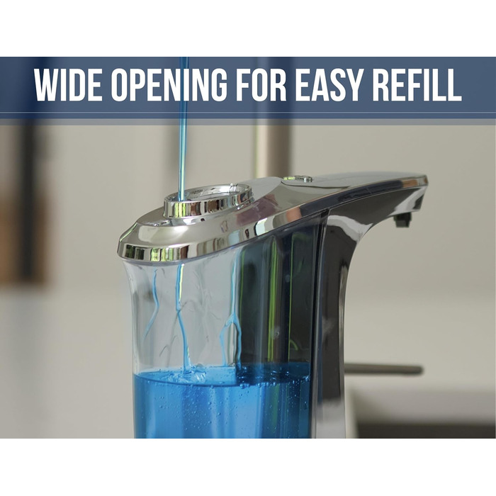 Сенсорний дозатор мила Everlasting Comfort Sensor - автоматичний дозатор мила об'ємом 500 мл - безконтактний з регульованою кількі