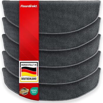 Килимки для сходів 15 шт 65 х 24,5 см Floordirekt