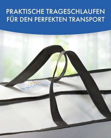 Сумка для зберігання ковдр та подушок біла - Сумка для зберігання велика - Сумка для постільної білизни на блискавці - Дихаюча сум