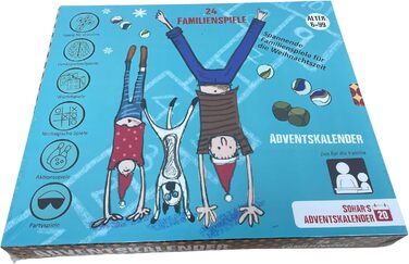Адвент-календар SOHAR'S ADVENTSKALENDER 2025 Сімейні ігри, для всієї родини