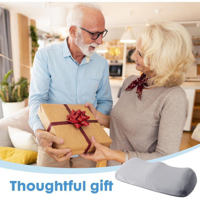 Подушка для колін для тих, хто спить на боці, подушка для підняття ніг, подушка з пінного матеріалу з ефектом пам&39яті для колін та ніг, полегшення болю в стопах - домашній офіс, подорожі