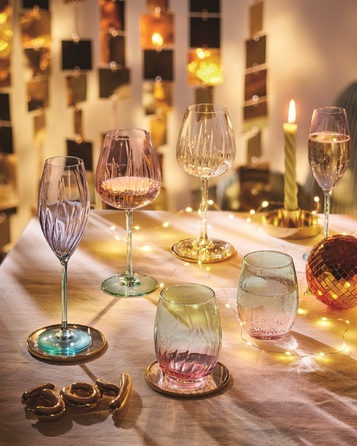 Набір келихів CD'A Swirly Spring, 4х470 мл (7224465)