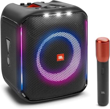 Портативна портативна колонка для вечірок в приміщенні та на вулиці JBL PartyBox Encore Essential з вбудованим підсвічуванням, зах