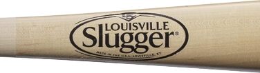Бейсбольна бита Louisville Slugger Real Mix, нефарбована, натуральна, прозора, 33 фути