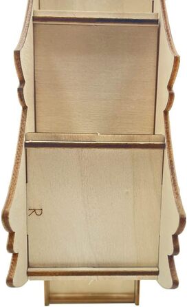 Дерев'яний календар для різдвяної ялинки 24 дні Kelisdi