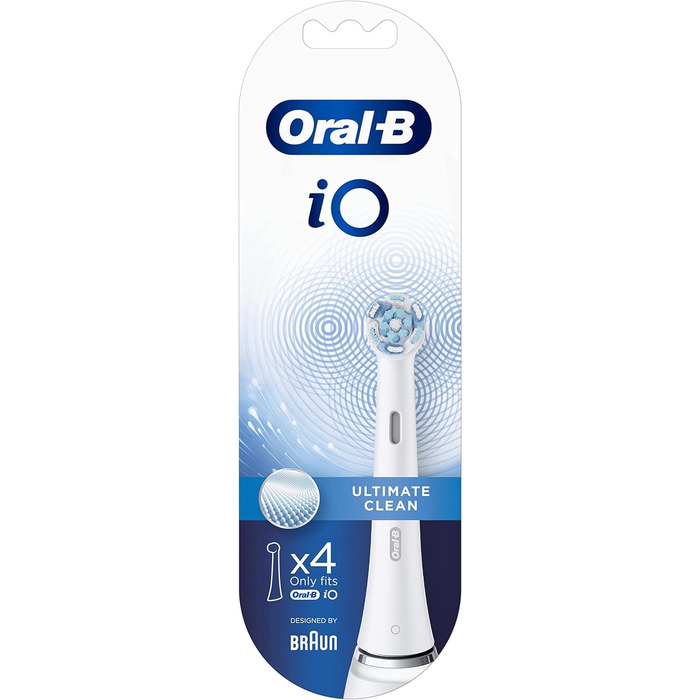 Насадки для щітки Oral-B iO Ultimate Clean, 2 шт. и (4 шт. и (1 упаковка), 4 упаковки)