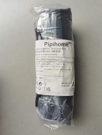 Силіконовий горщик Pipihome для подвійної фритюрниці Ninjas, подвійний силіконовий кошик 2PCS Liner, аксесуари для стійки для фритюрниці, духовки, мікрохвильової печі (чорний)