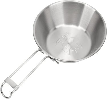 Кемпінгове начиння VGEBY, миски з нержавіючої сталі 304, портативні, складні кемпінгові миски для походів та подорожей, набір з 4 предметів об&39ємом 300 мл