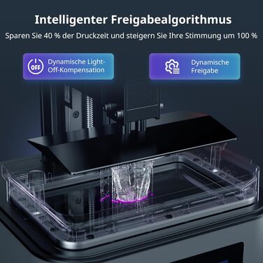 Принтер ANYCUBIC Photon Mono 4 Ultra 10K Resin, 7-дюймовий моноекран HD і джерело світла COB, швидкий друк 120 мм/год, інтелектуал