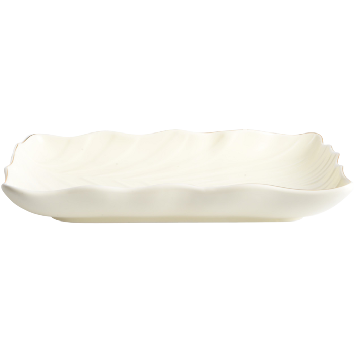 Блюдо Limited Edition Leaf Cream Gold (6990672)