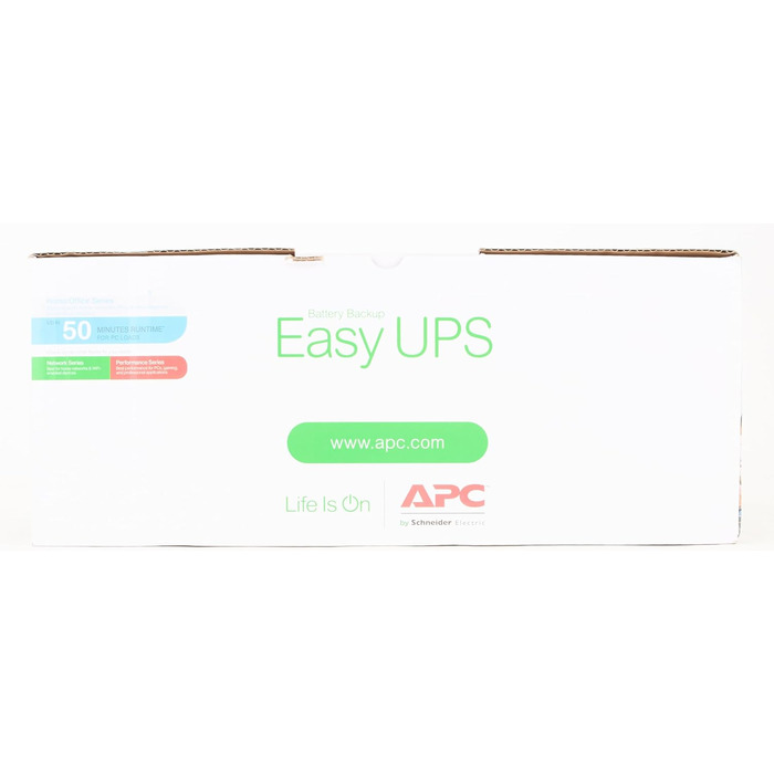 ДБЖ APC Easy UPS - BVX700LI - джерело безперебійного живлення 700 ВА, резервний акумулятор і захист від перенапруг, резервний акумулятор з стабілізатором, світлодіодні індикатори 700 ВА / 360 Вт IEC - IE