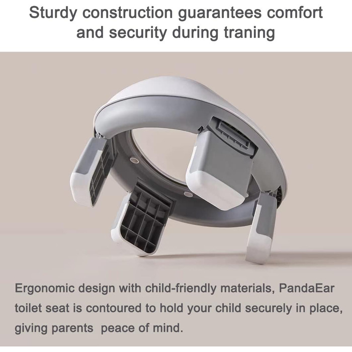 Складний дитячий горщик PandaEar для подорожей Дорожній горщик для дитячого унітазу, сидіння для унітазу сидіння для унітазу дитяч