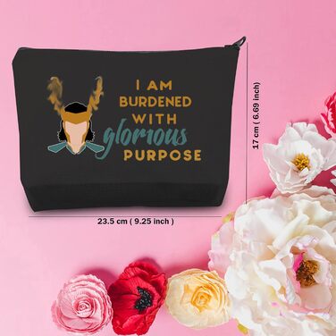 Косметичка TSOTMO, натхненна серіалом Я обтяжений славною метою, чорна, Purpose Black