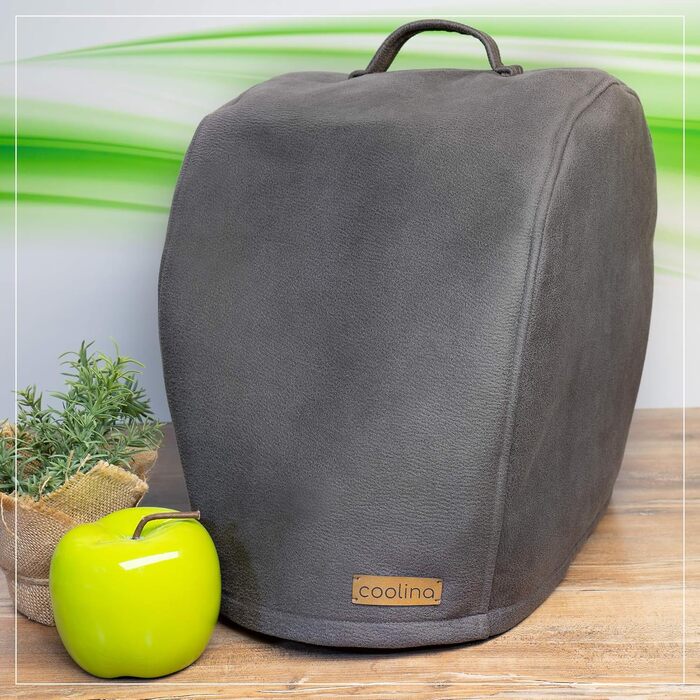 Худі coolina в кольорі антрацит - захисний чохол, що підходить для Monsieur Cuisine Connect (MCC) і Smart (MCS)