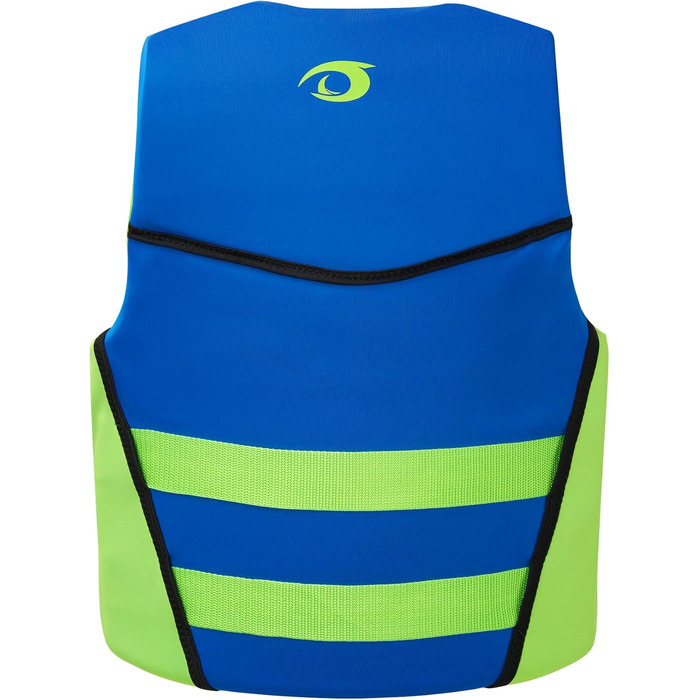 Рятувальний жилет Owntop для підлітків та дітей, регульований рятувальний жилет з потрійними ременями безпеки, легкий рятувальний жилет для каякінгу, плавання, риболовлі, жилет для підводного плавання, синій, розмір M