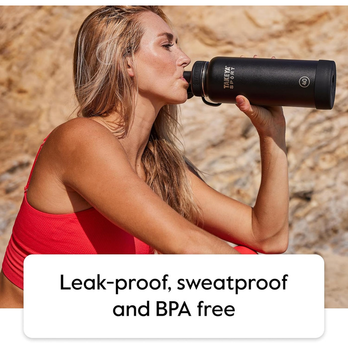 Виняткова якість, потрійна ізольована пляшка для води з нержавіючої сталі та міді, з кришкою з носиком, 1,8 л, Champion Blue Champ