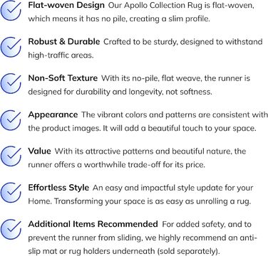 Добре витканий дитячий килимок, півмісяцева веселка, 2,1 х 2,9 м, різнокольоровий, сучасний, уживаний, полотняне переплетення