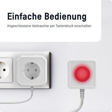 Енергозберігаюча розетка ANSMANN &39AES3.2 Zerowatt&39, автономне відключення в режимі очікування одним натисканням кнопки, програмована для ПК, телевізора, звукової панелі, консолі та багато іншого