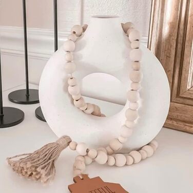 Керамічних ваз Білі керамічні вази для квітів для прикраси будинку Сухоцвіти Декоративні вази для скатертини з пампасною травою, к