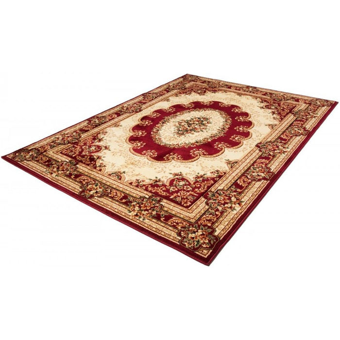 Килим Oriental Red 300 x 400 см Орнамент Контурний виріз Візерунок Iskander Collection 300 x 400 см Червоний