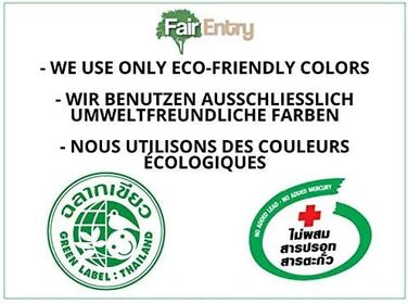 Дитячий стілець FairEntry, табурет, дитячий стілець з масиву дерева з тваринним мотивом дромедара, верблюда, висота сидіння 25 см