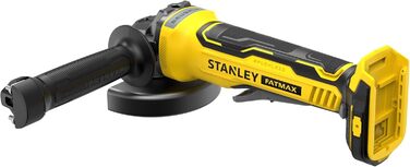 Акумуляторна кутова шліфувальна машина Stanley FatMax V20 SFMCG700B (18 В, діаметр диска 125 мм, безщітковий двигун, міцний литий
