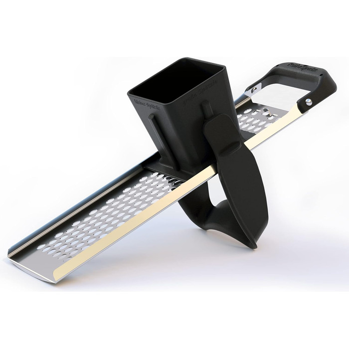 Слайсер Rhrspatz з нержавіючої сталі Spaetzle з функцією перемішування, дуже великий контейнер для тіста, готуйте шпецле в 4 рази