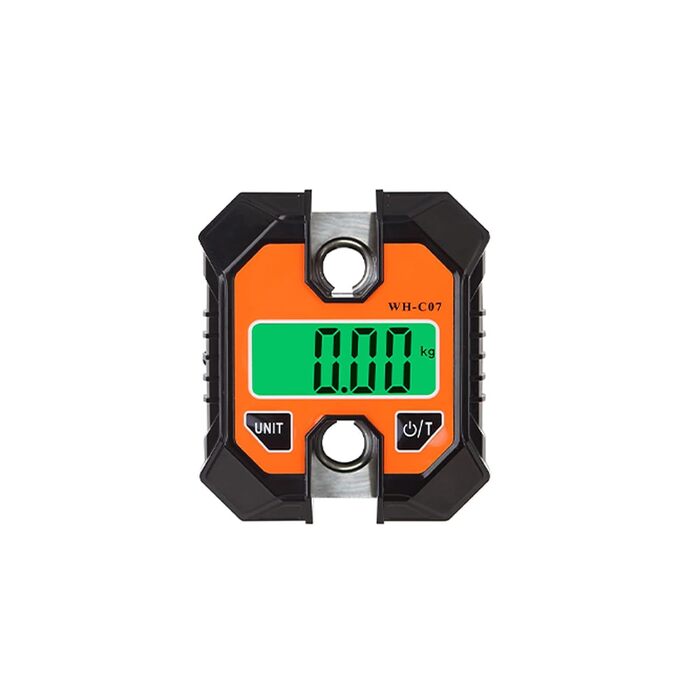 Електронні гачкові ваги, портативні цифрові підвісні ваги з HD LCD-дисплеєм та функцією блокування, для промислового використання, вуличних ринків, зважування на полюванні