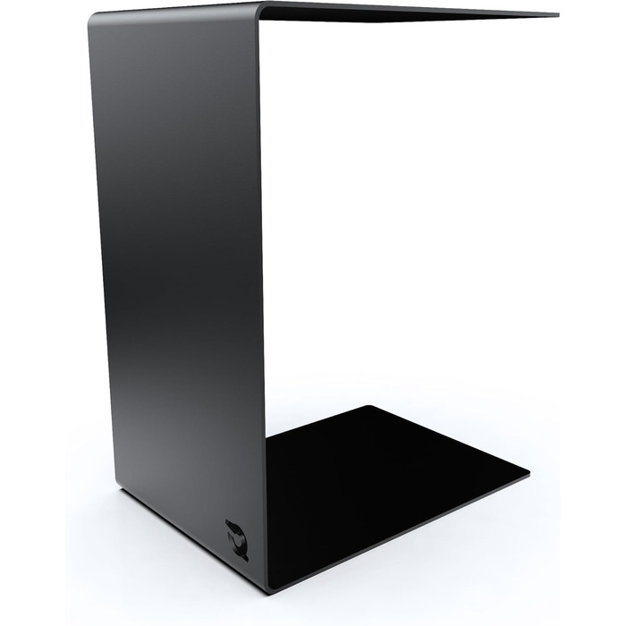 Берлінський журнальний столик Металевий Високоякісне порошкове покриття Журнальний столик Стіл для вітальні Столик для ноутбука Підставка для дивана Підходить для використання всередині та зовні приміщень Чорний C-подібний 50 см