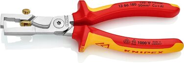 Стрипер KNIPEX StriX зі спеціальними ножицями для кабелю, 13 66 180 SB