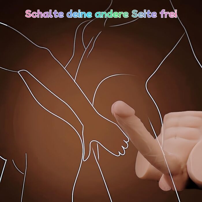 Реалістичний фалоімітатор Wodokan, 18 см